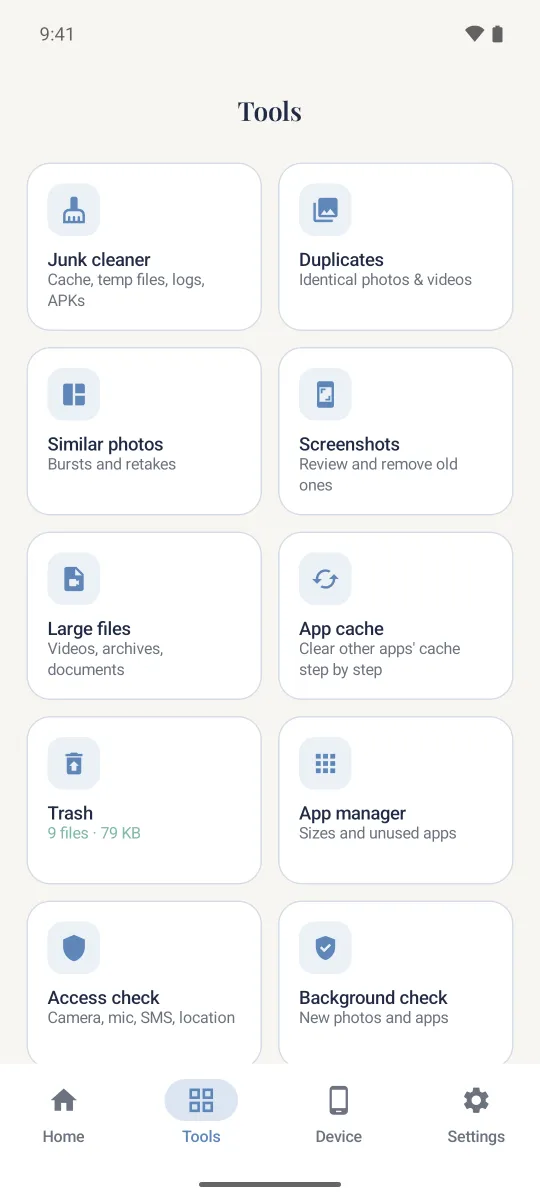 All tools